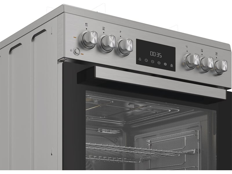  Whirlpool - cuisinière inox vitrocéramique 60 cm - w6v8lcsx  - Conforama D