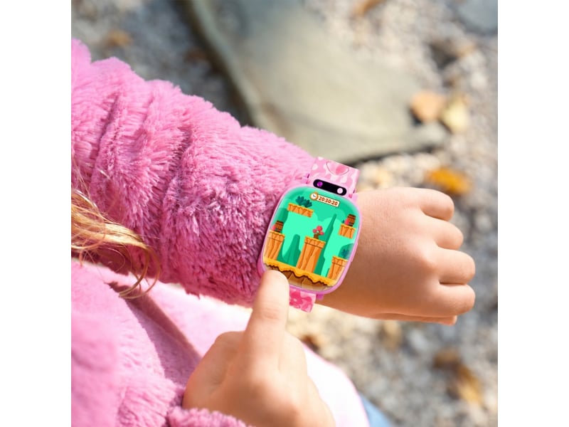  Snapwatch - inwatch girly gps - montre connectée pour enfant 1.88 gps jeux caméra  - Conforama D