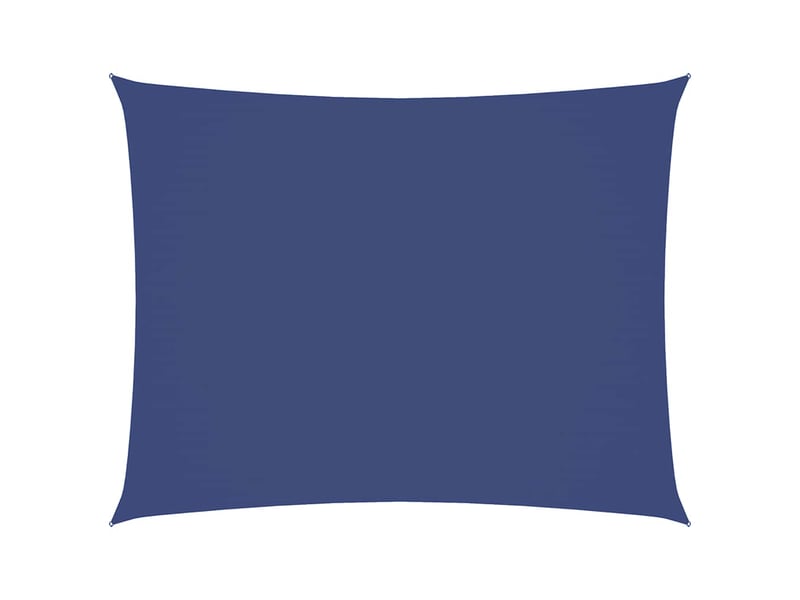  Voile de parasol - voile d'ombrage tissu oxford rectangulaire 3,5x4,5 m bleu  - Conforama A