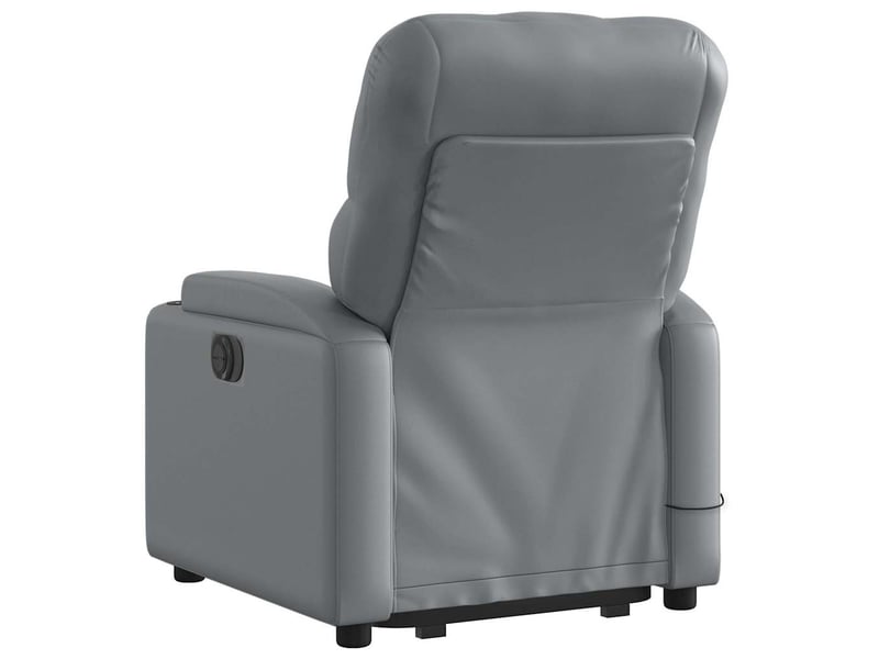 Fauteuil inclinable de massage, fauteuil relax gris similicuir shl86772 - Conforama E