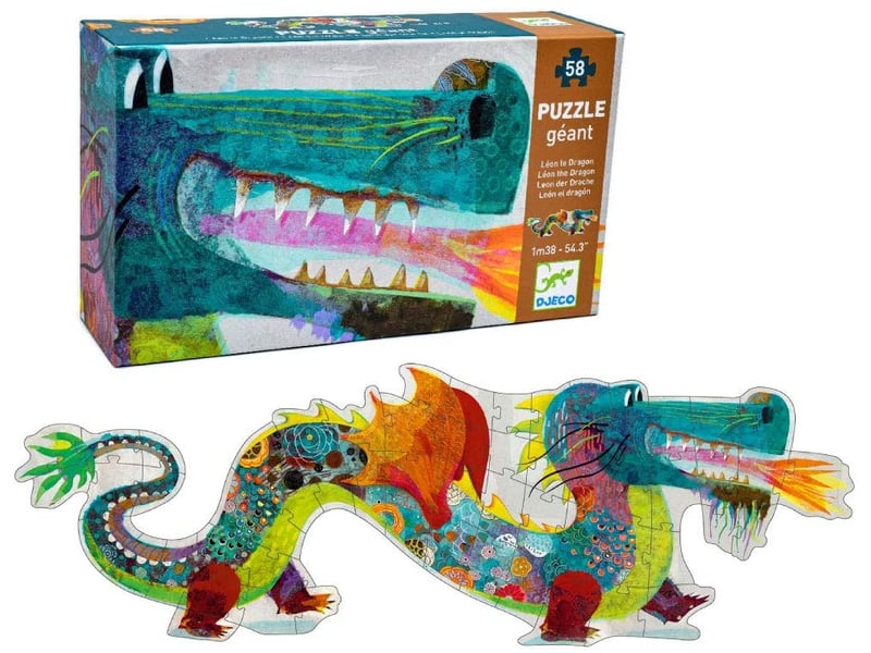  Puzzle geant leon le dragon DJ07170 - Conforama A