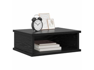 Table de chevet - cabinet de chevet - table de nuit 2 pc chêne noir 40 x 31 x 15 cm