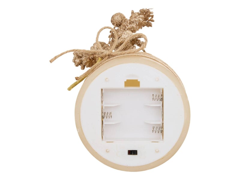  Bge led lupa h15cm dore LUPA - Conforama C
