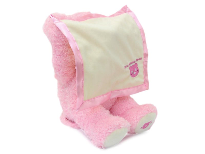  Peluche interactive mrs. Babble bear rose 460481 - Conforama E