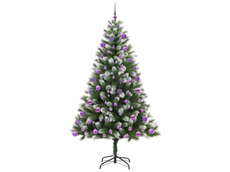  Sapin de noël, arbre de noël artificiel avec neige artificielle 300 led shl9643  - Conforama D