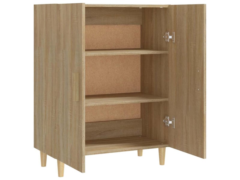  Buffet - bahut - meuble de rangement chêne sonoma 70x34x90 cm bois d'ingénierie  - Conforama E
