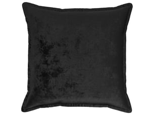 Lot de 6 housses de coussin houten noir 60 x 60 cm flanelle cf50003