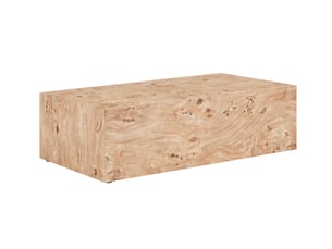 Table basse 90x50x30 cm, design minimaliste, mdf, couleur bois