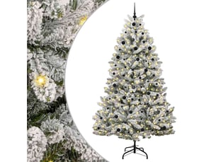 Sapin de noël, arbre de noël artificiel 240 cm 300 led blanc chaud shl9003