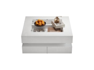 Table basse coloris blanc <strong></strong> <strong></strong>