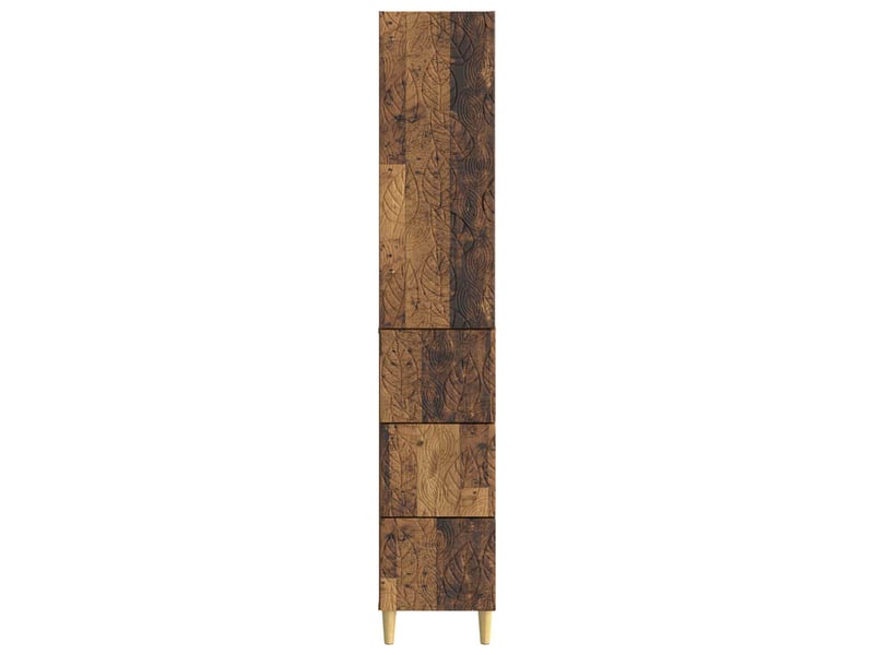 Ensemble de meubles 2 pcs, rangement de salon 33 x 34,5 x 90 cm bois d'ingénierie shl6082 - Conforama E
