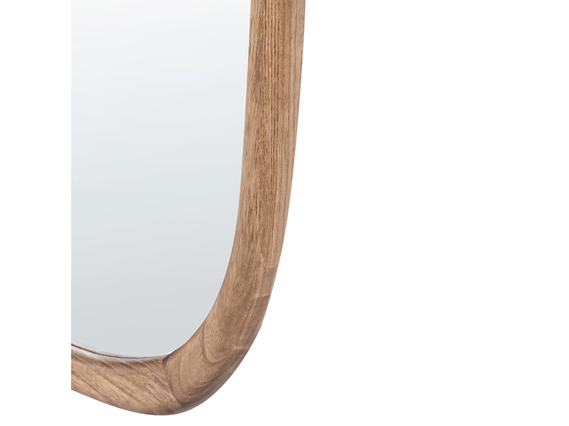  Miroir corbarieu 45 cm 159 cm bois de paulownia marron  - Conforama E