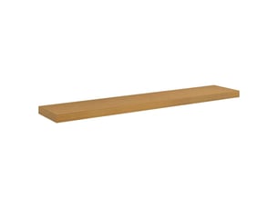 Étagère flottante, étagère suspendue montage mural beige 120 x 23,5 x 3,8 cm cf42430