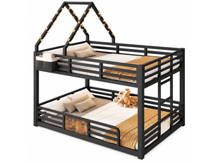 Lit superposé 140x200 cm   OMNIGLINT TRADING LTD coloris noir
