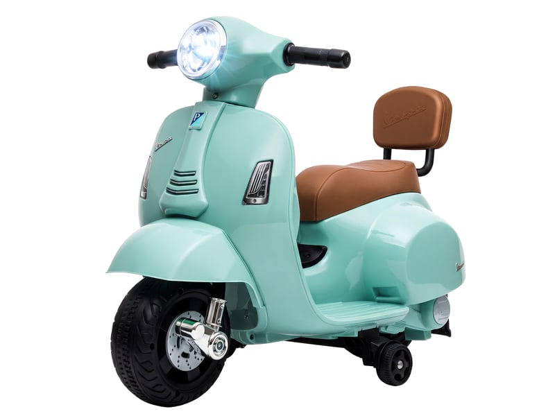 Moto électrique pour enfants mini vespa gts 6v verte - Conforama A