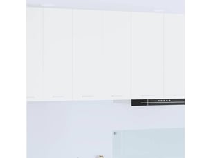 Meuble de rangement cuisine, armoire suspendue blanc 60x31x80cm bois d'ingénierie shl4836