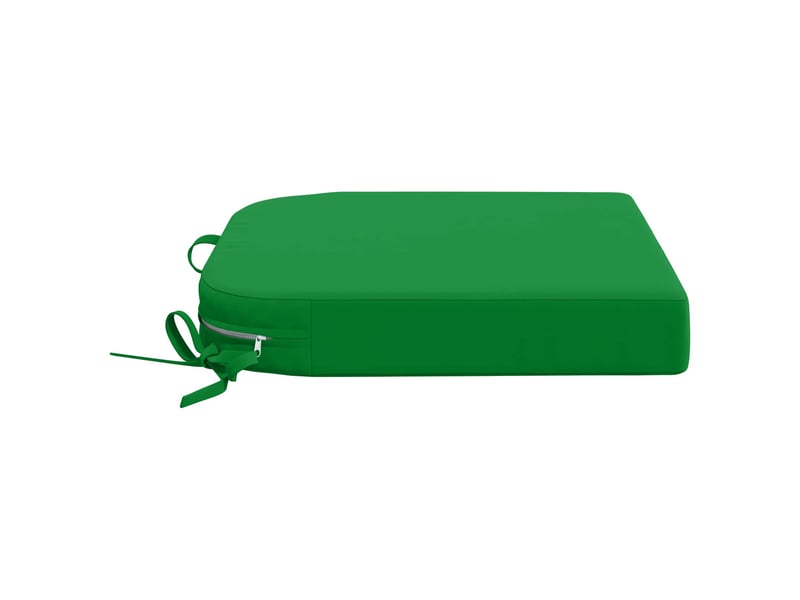 Coussin de siège, coussin d'assise en 1 pièce soest 100 % polyester vert cf55859 - Conforama D