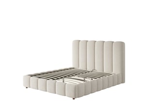 Lit coffre 140x190 cm <strong></strong> <strong>N634U0112W</strong> coloris blanc