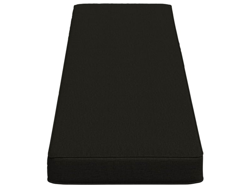 Coussin de banc, coussin d'assise, coussin pour chaisecanapé 1 pièce vught 100 % polyester noir cf52067 - Conforama D