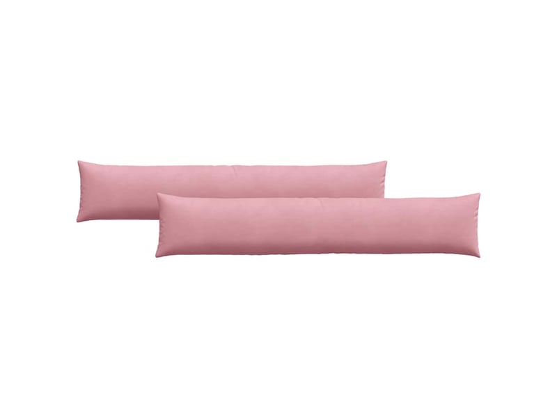  Lot de 2 coussins de canapé, coussins décoratifs rose 200 x 40 cm cf59146  - Conforama A
