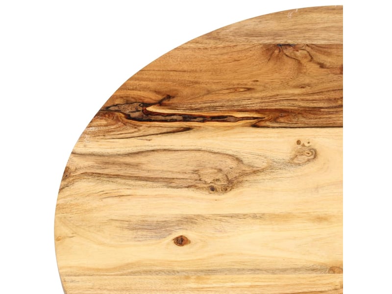  Tables gigognes 3 pcs | table de salon bois d'acacia massif  - Conforama E