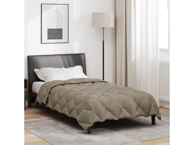  Duvet d'hiver - couette 135 x 220 cm 450 gsm microfibre (100% polyester)  - Conforama B