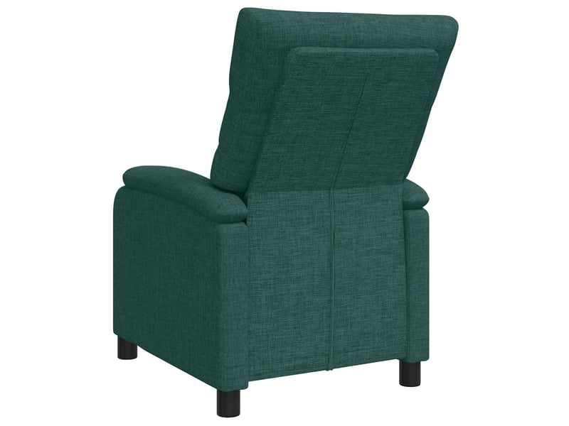 Vidaxl fauteuil inclinable vert foncé tissu - Conforama E