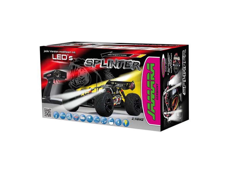 Splinter desertbuggy 4wd 1:10 nimh 2,4ghz avec led 53270 - Conforama B