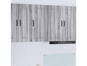 Meuble mural de cuisine | armoire de cuisine gris sonoma 40x31x80cm shl8376