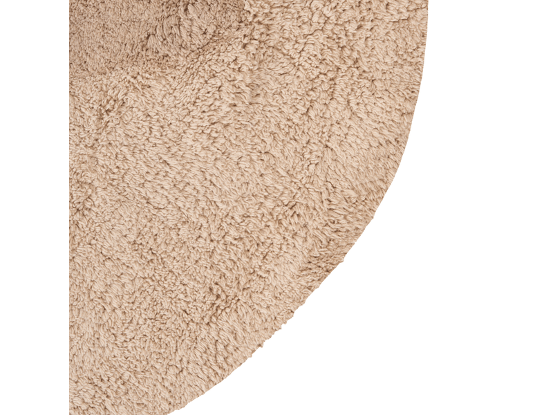  Tapis enfant iringal  beige clair ø 120 cm coton  - Conforama E