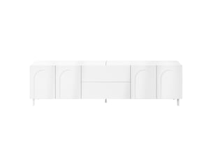 Meuble tv coloris blanc 180 cm <strong>HAUSS SPOLE</strong>  <strong></strong>