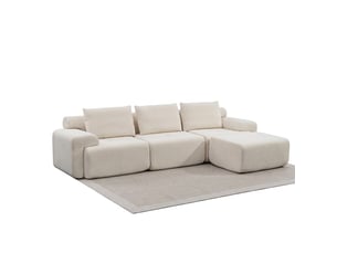 Canapé d’angle modulable convertible sans montage 305 cm assise profonde 63 cm confort moelleux