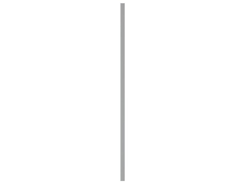 Poignée d'armoire, 480 mm, argentée - Conforama B