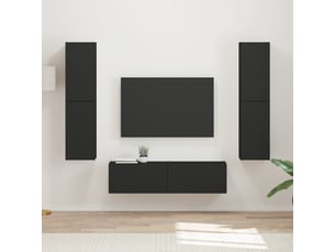 Meuble tv coloris noir 31 cm <strong></strong>  <strong></strong>