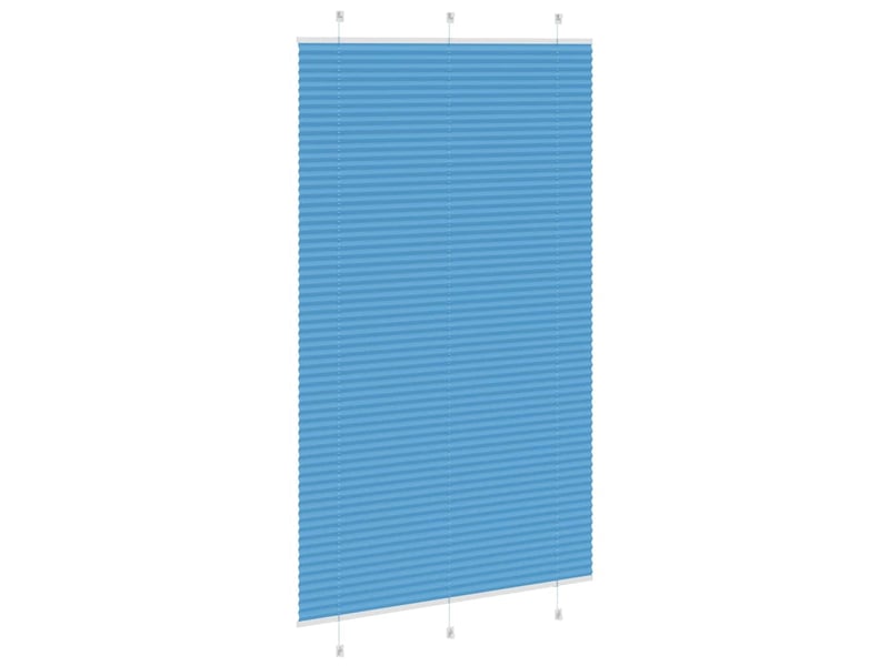  Store plissé, store de fenêtre bleu 115x200 cm largeur du tissu 114,4cm polyester cf46784  - Conforama D
