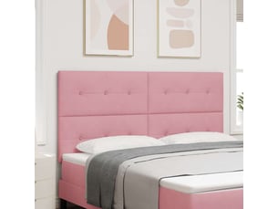 Tete de lit A poser largeur 180 cm   rose