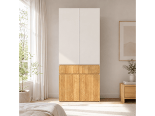 Armoire <strong></strong> <strong></strong> coloris gris largeur 50 cm
