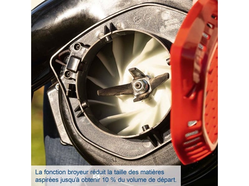  Aspirateur souffleur thermique 4 en 1 260 kmh 678 m3h moteur 2 temps plb32 5911108903 - Conforama C
