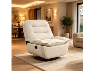 Fauteuil relax manuel 4071298382259 <strong>DESMIU</strong> Tissu beige