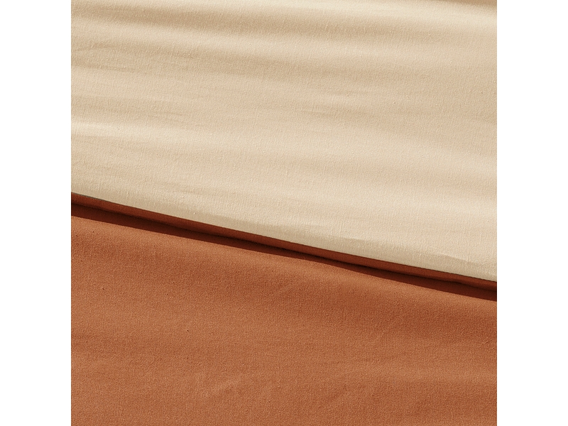 Parure de lit Housse+ 2 taies 240x220 cm CAMILLE - Conforama D