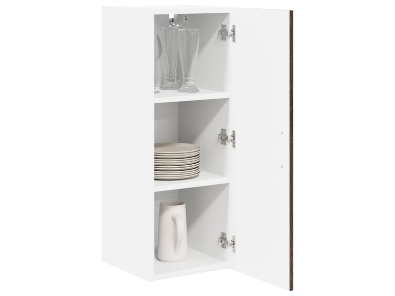  Meuble mural de cuisine | armoire de cuisine 2 pcs chêne brun bois d'ingénierie shl7590  - Conforama C