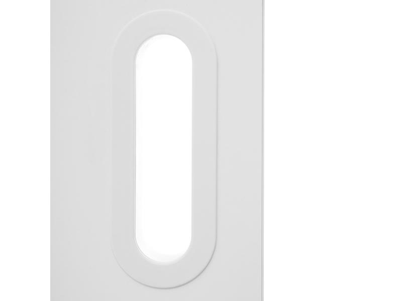 Lit mezzanine enfant 90x200 cm avec armoire et 6 étagères, blanc, sans matelas - Conforama R