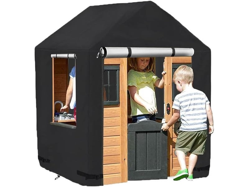 Housse anti-poussière pour maison de jeu enfant – 142x142x153 cm  - Conforama D