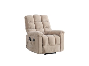 Fauteuil relax électrique  RAELUNYI Cuir / Tissu noir