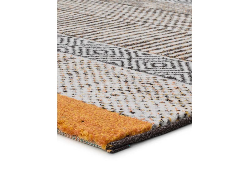  Tapis atticgo shiraz gris rectangulaire - 100% polypropylène, dos jute sibling-shiraz16569 - Conforama E