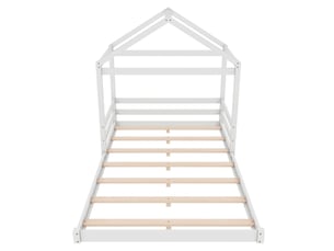 Lit cabane 140x200 cm SOGEU   coloris bicolore