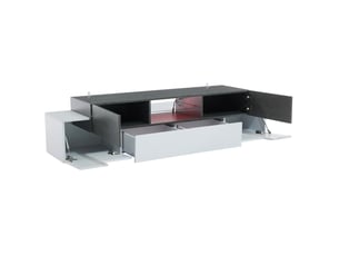Meuble tv coloris bicolore 180 cm MEUBLIV  
