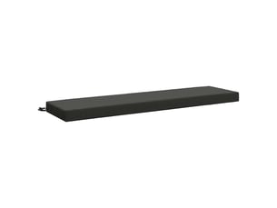 Coussin de banc, coussin d'assise, coussin de canapé soest 100 % polyester anthracite cf52968