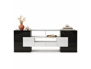 Meuble tv coloris bicolore 145 cm MEUBLIV  