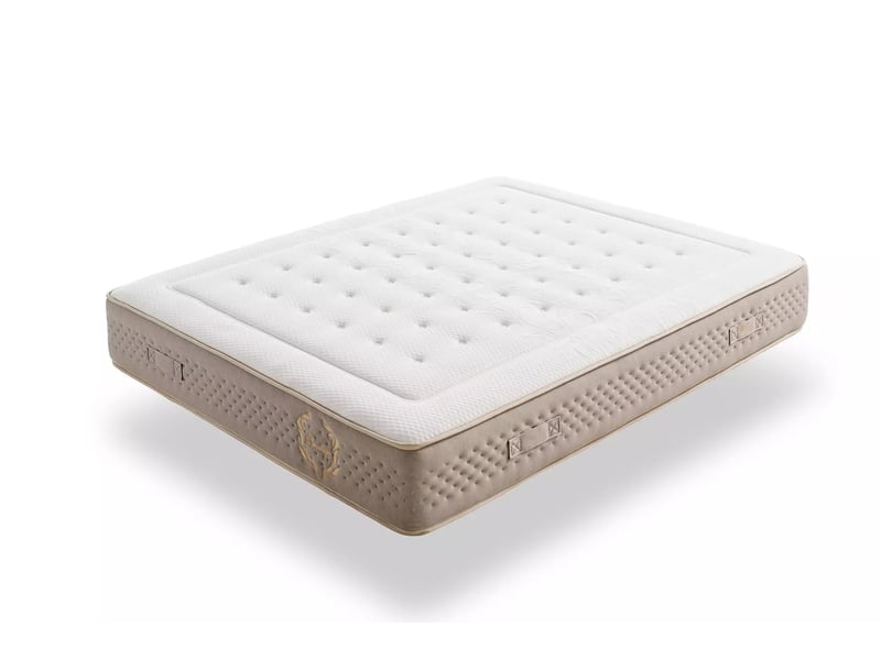  Matelas ressorts ensachés kronos spring multizone 31 cm - 120x200 cm - fermeté élevée- moonia  - Conforama A